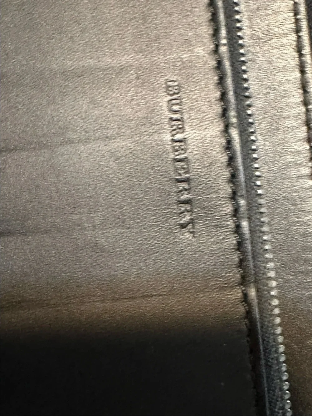 BURBERRY Blue LONG Travel Organizer WALLET in SAFFIANO LEATHER